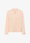 SLROLANDA V-NECK - Μπλούζα με μακριά μανίκια - pearl blush