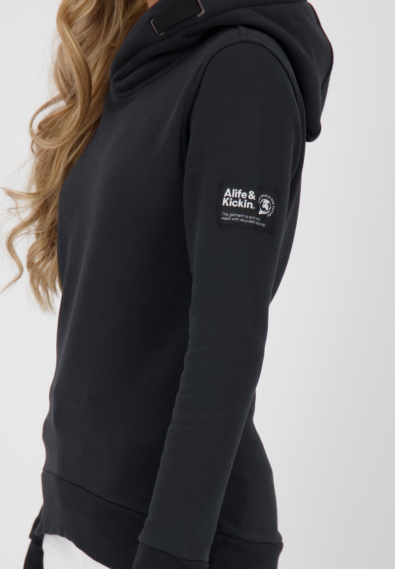 Damen Sweatshirts | alife & kickin SARINAAK Kapuzenpullover moonless/schwarz - OD11224 Damen Sweatshirts | alife & kickin SARINAAK Kapuzenpullover moonless/schwarz - OD11224