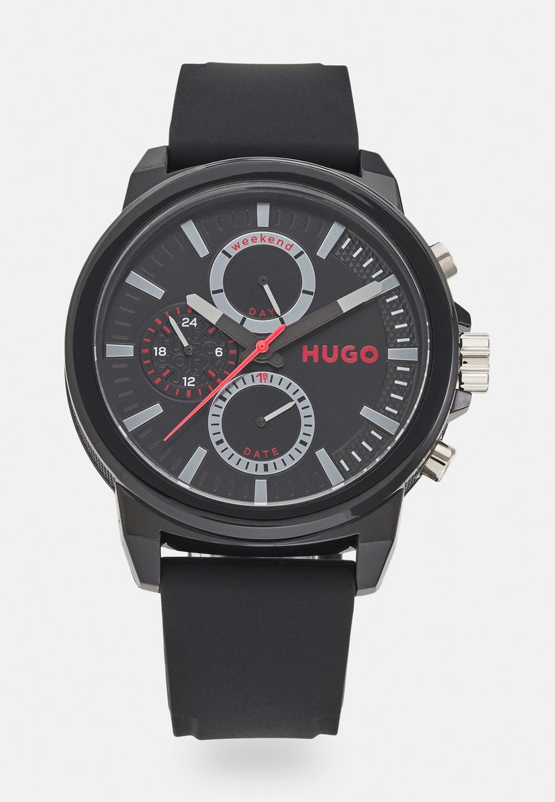 HUGO RELAX - Watch - all black