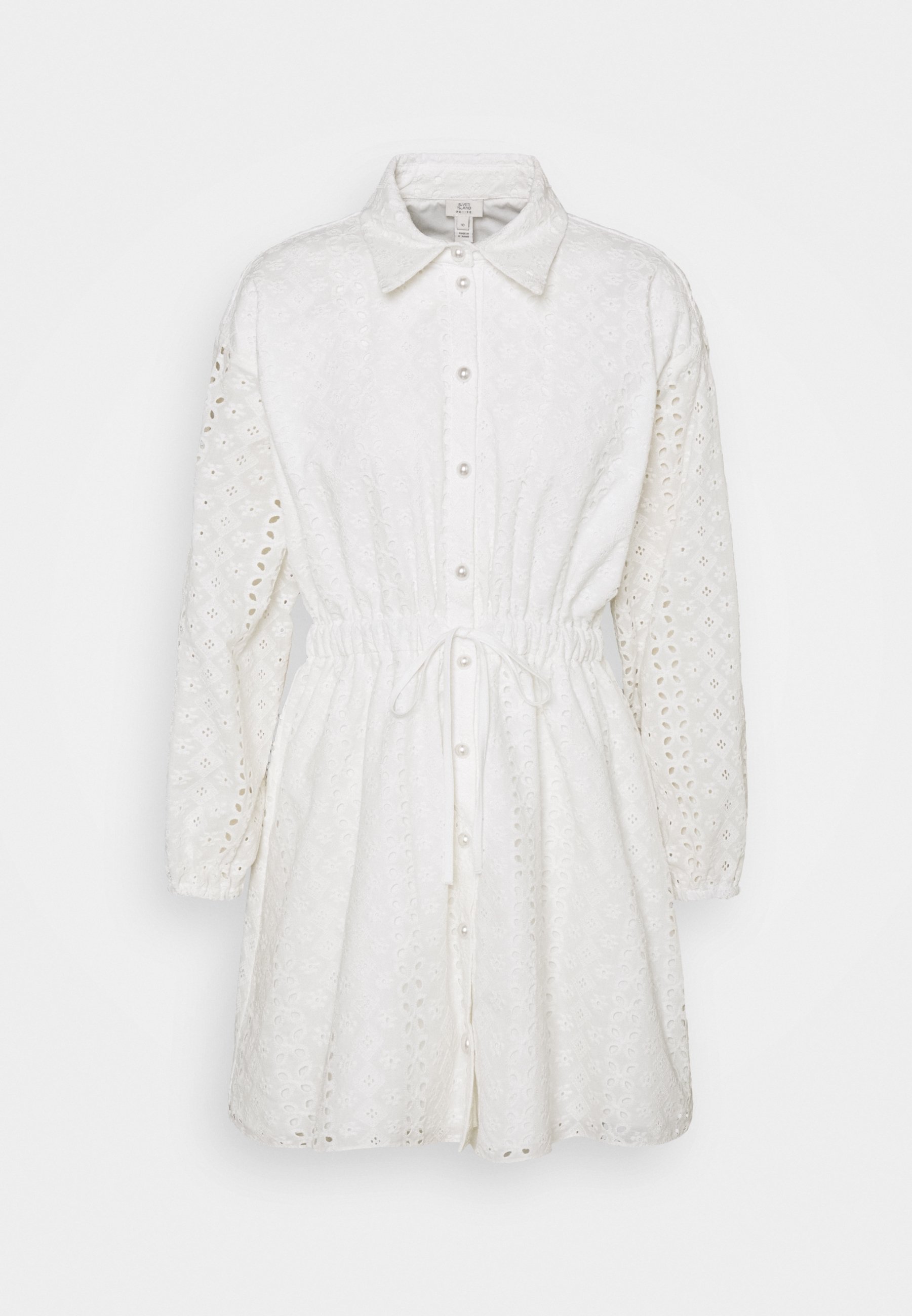River Island Petite Shirt dress - white - (Pre-owned) - Zalando.ie