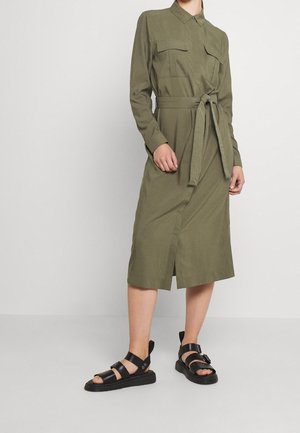 Robe chemise - khaki