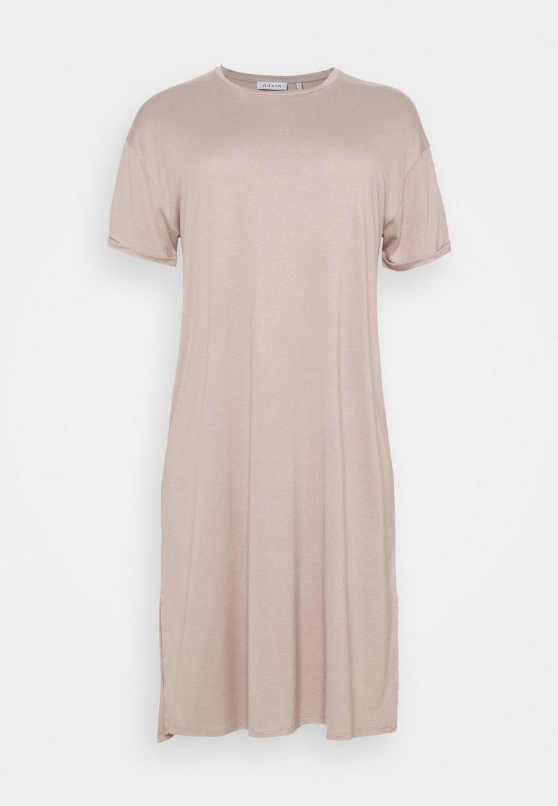 NU-IN Jerseyjurk donkerroze