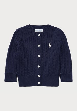 Polo Ralph Lauren MINI CABLE COTTON CARDIGAN - Kardigan - hunter navy