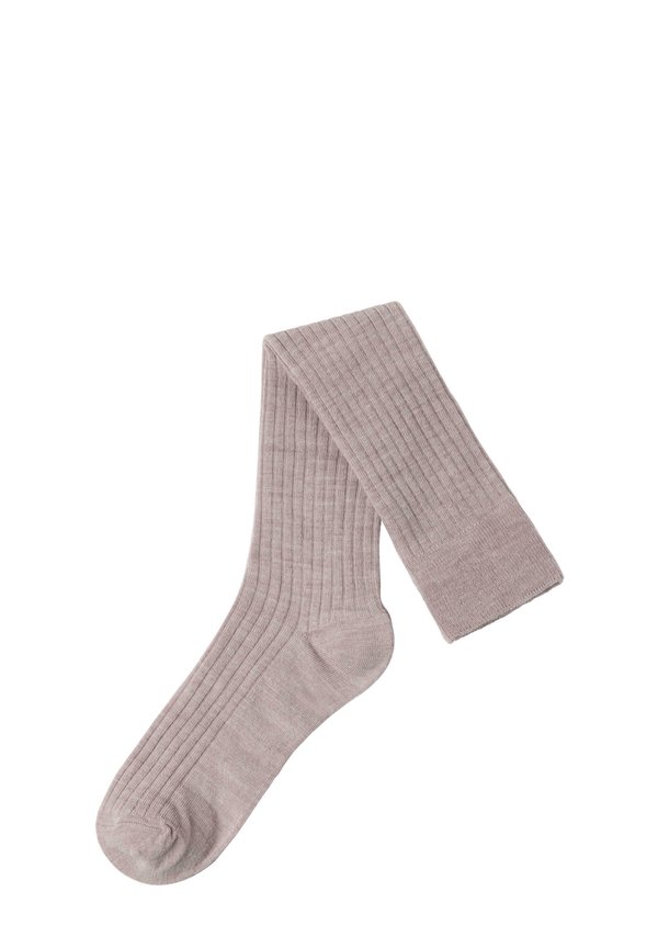 Kniestrümpfe - dusty beige melange