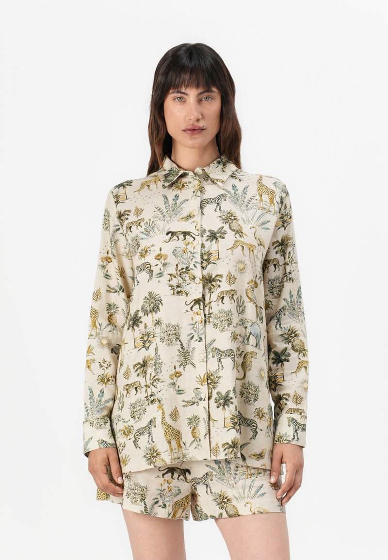 RIANI Overhemdblouse beige