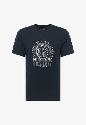 Mustang STYLE AUSTIN - T-Shirt print - blau