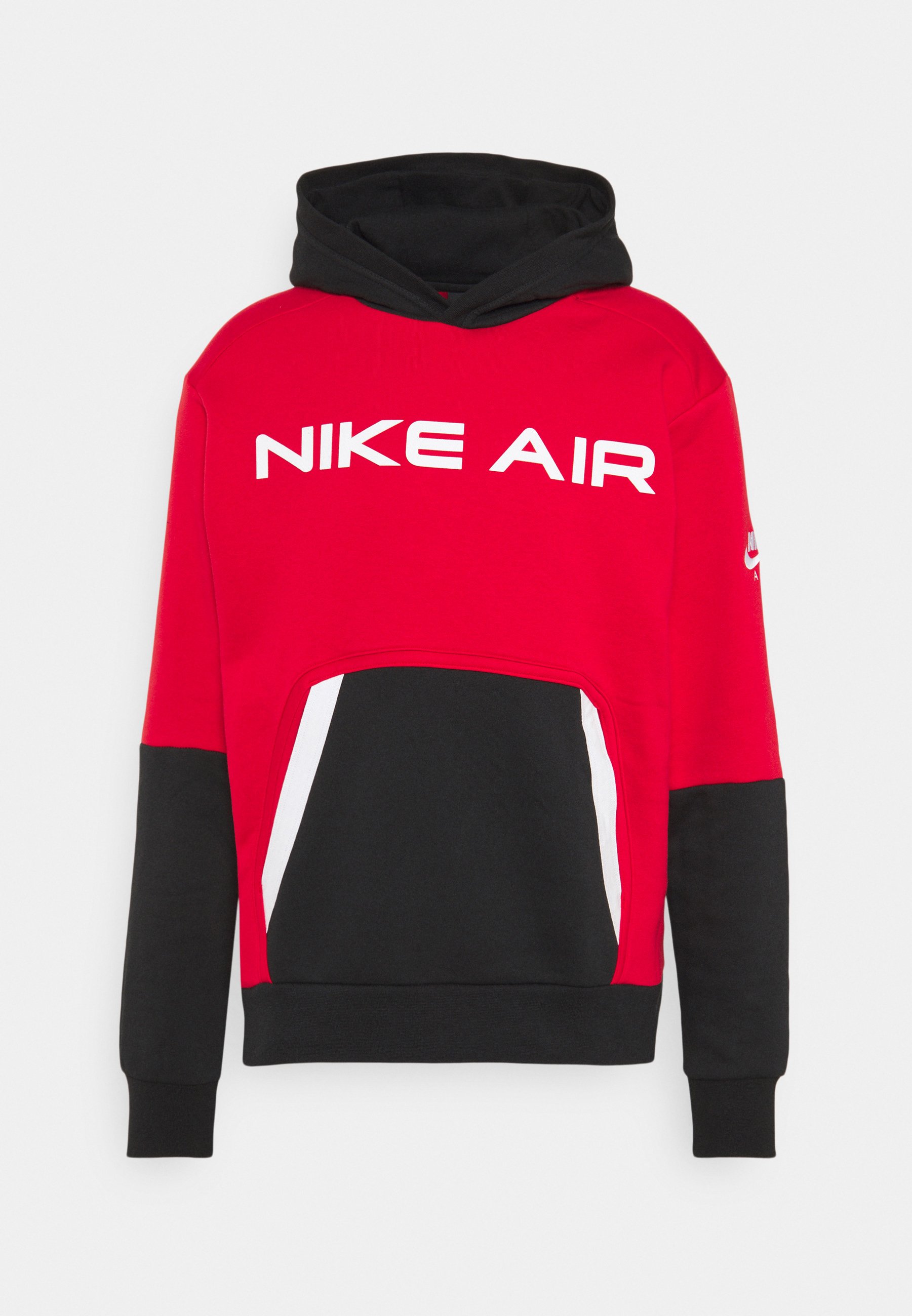 red and black nike air hoodie