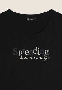 Freddy CON SPREADING LOVE - Camiseta estampada - nero