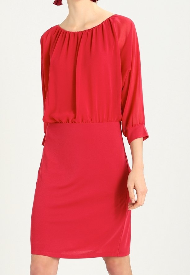 esprit red dress Esprit Collection Day dress - berry - (Pre-owned)