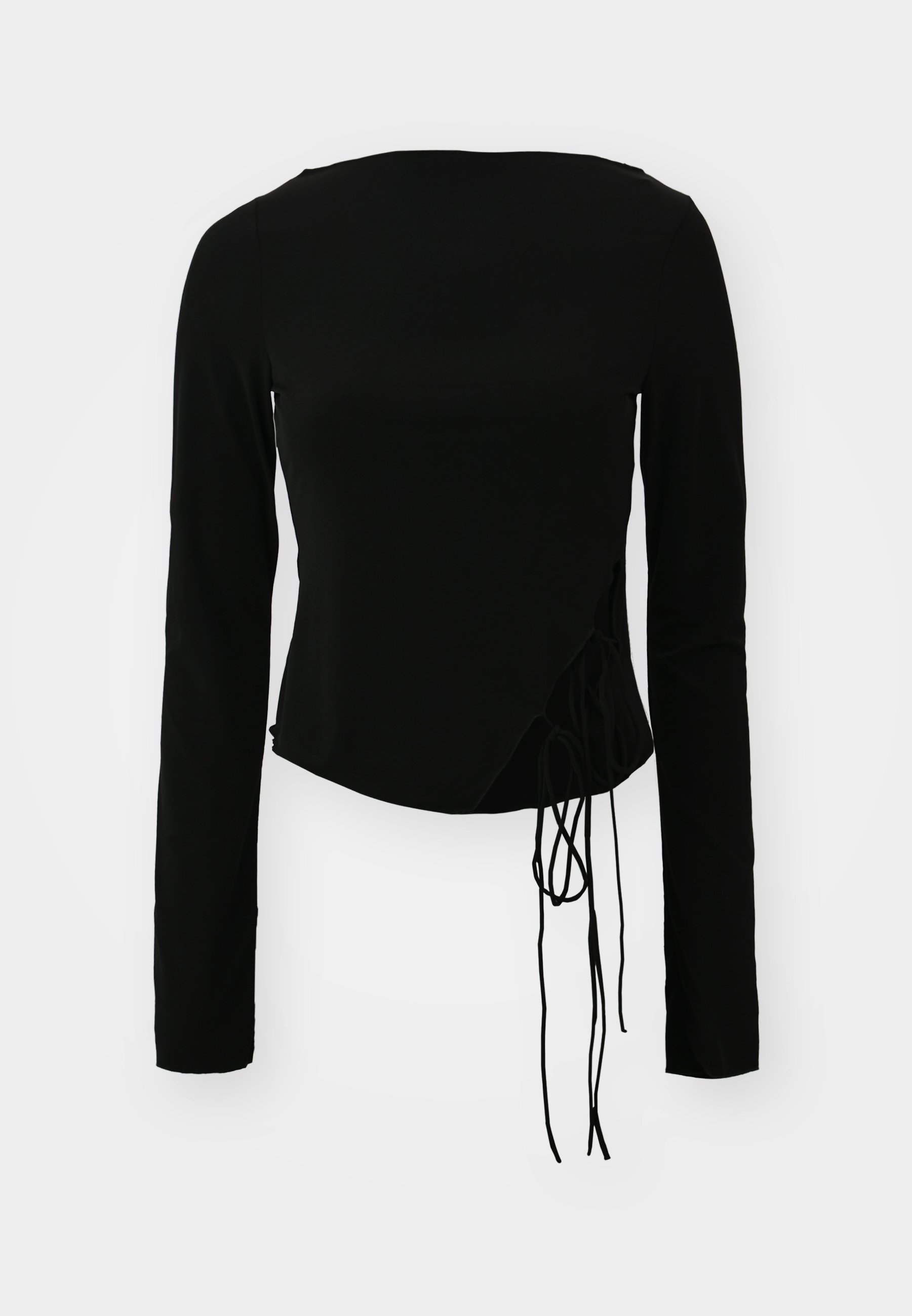 neck tie for black long sleeve