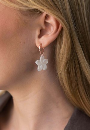 PURELEI, PURELEI OHRRINGE PLUMERIA - Ohrringe - rosegold-coloured