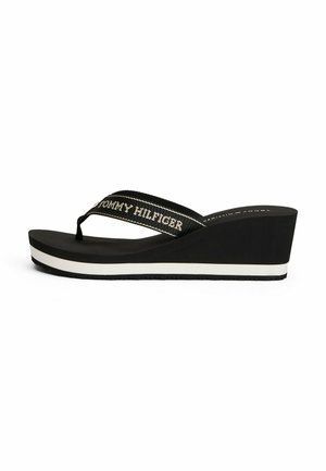ENAMEL FLAG - Pool shoes - black