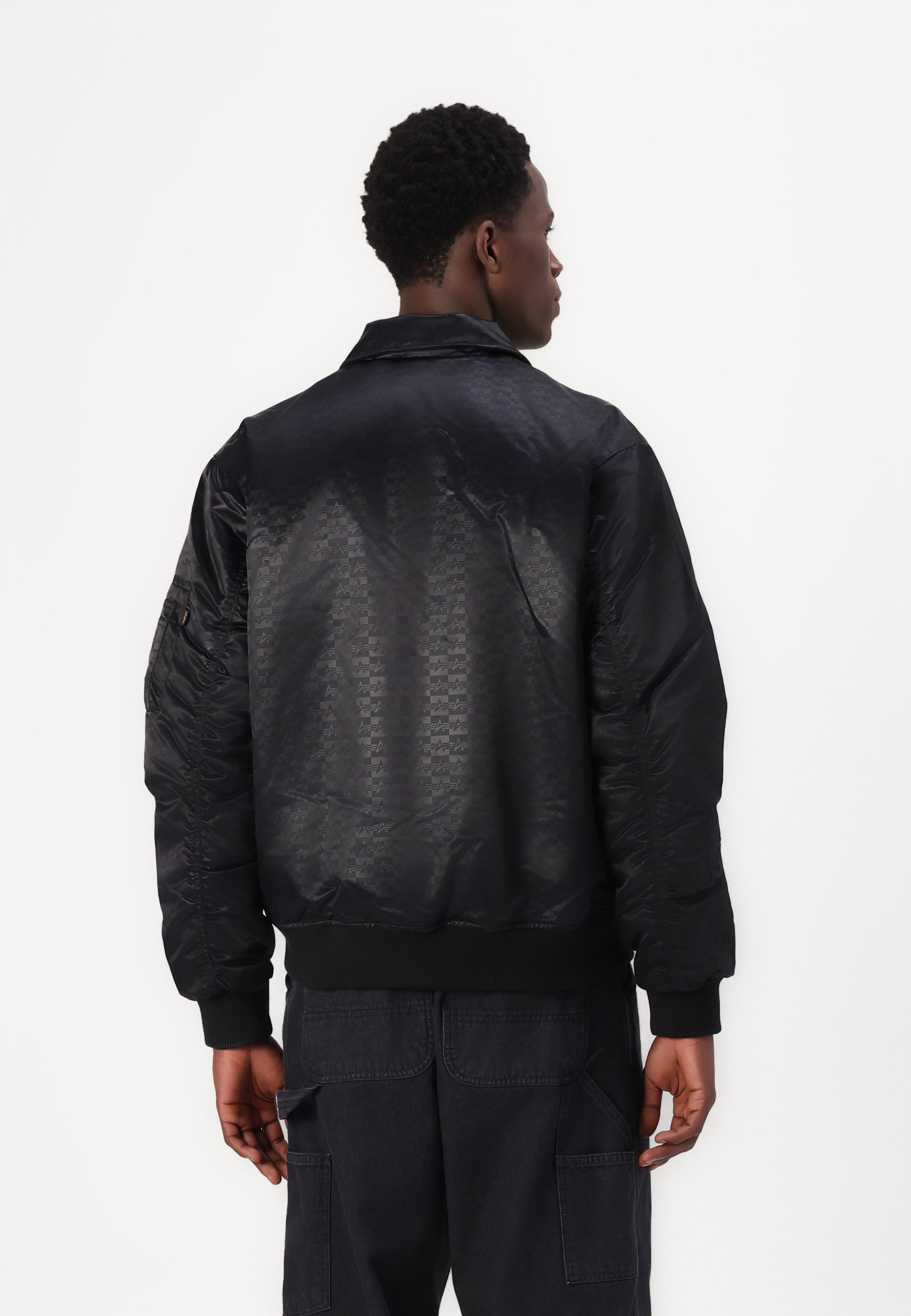 Alpha Industries COACH LOGO JACKET - Winter jacket - black - Zalando