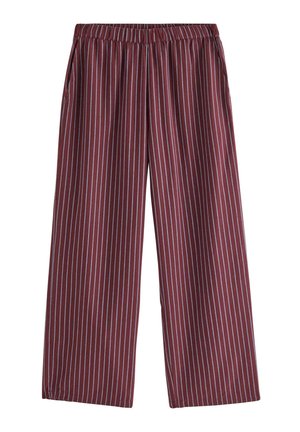 Lindex, TROUSER WINE - Παντελόνι πιτζάμας - dark dusty red