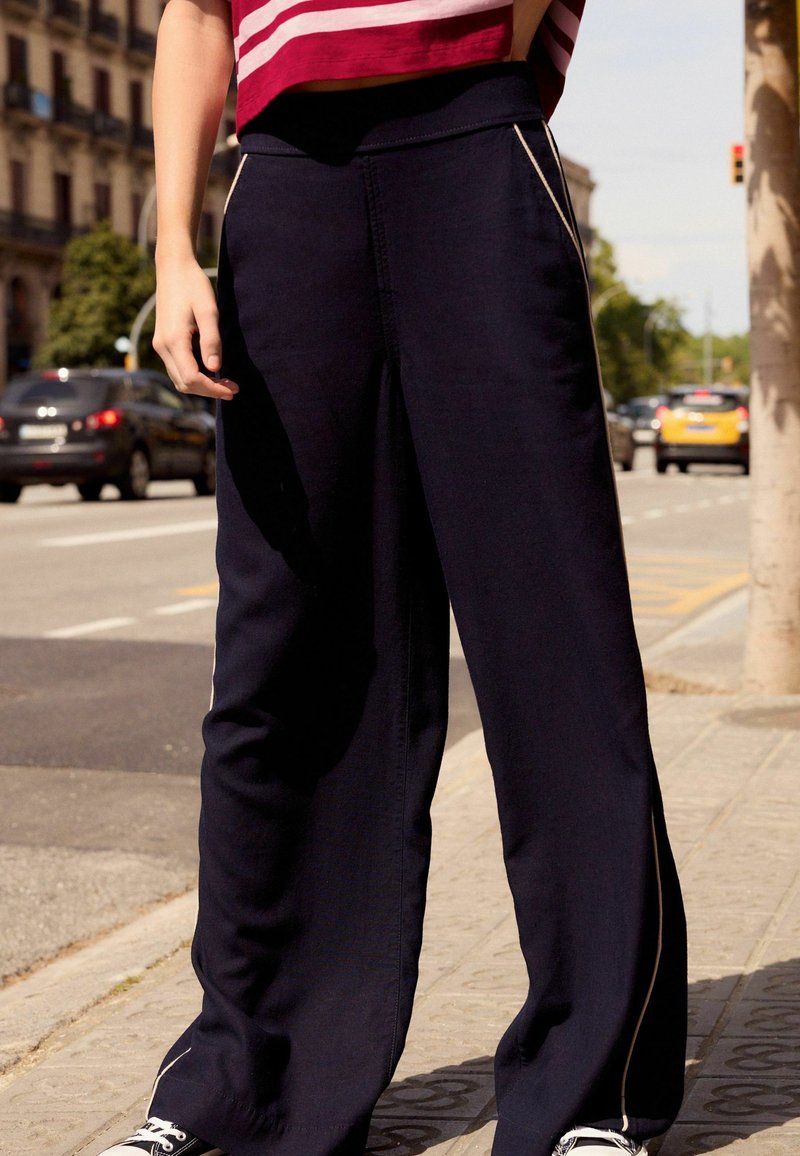 Next WIDE LEG  - Püksid - navy
