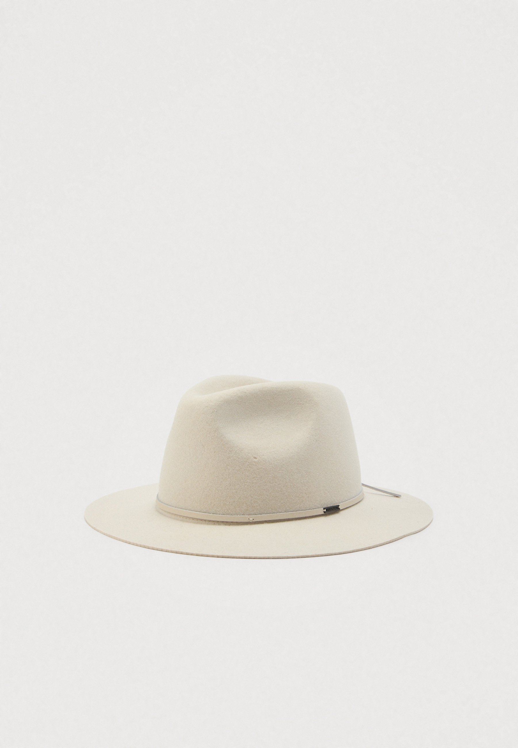 Brixton WESLEY FEDORA UNISEX - Hat - off-white - Zalando.ie