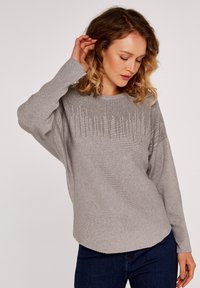 Apricot BATWING  - Strickpullover - grey