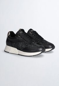 LIU JO WITH GEMSTONES - Sneakers basse - black