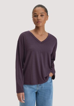hessnatur, HESSNATUR - Langarmshirt - dunkle traube