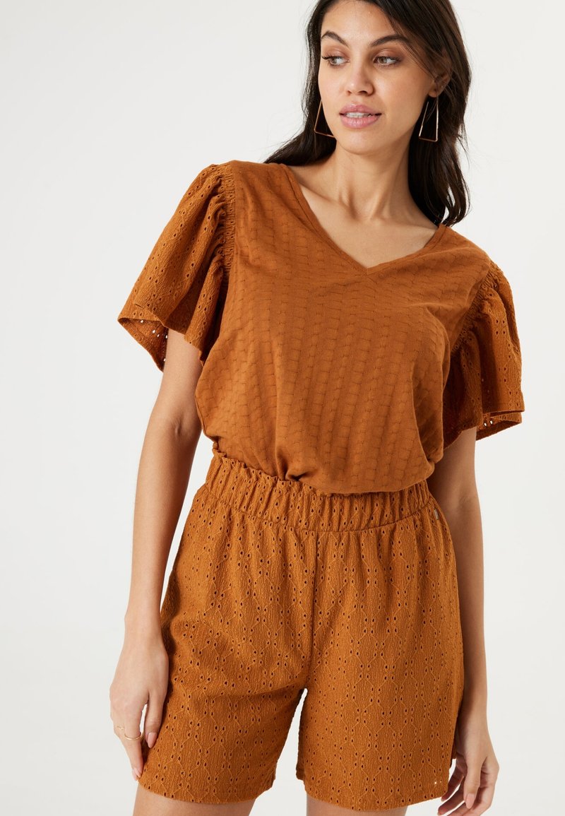 Garcia Bluse - roasted pecan