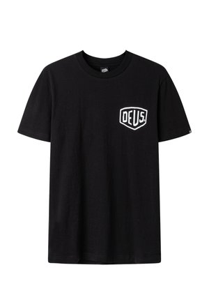 Deus Ex Machina VENICE ADDRESS TEE T-SHIRT - T-shirt con stampa - black
