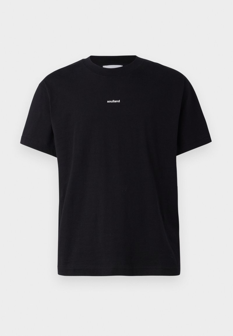 Soulland T-shirt basic zwart Soulland T-shirt basic zwart
