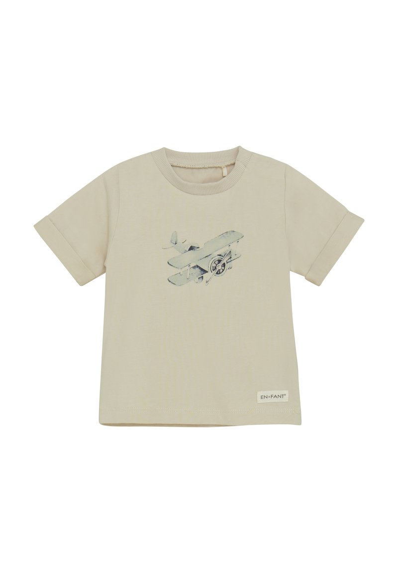 EN FANT T-shirt med print - french oak