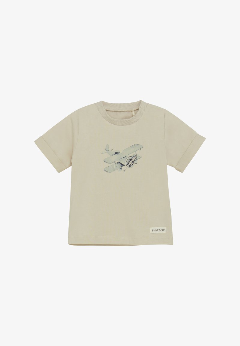 EN FANT T-shirt med print - french oak