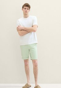 TOM TAILOR Pantaloni scurți - tender sea green