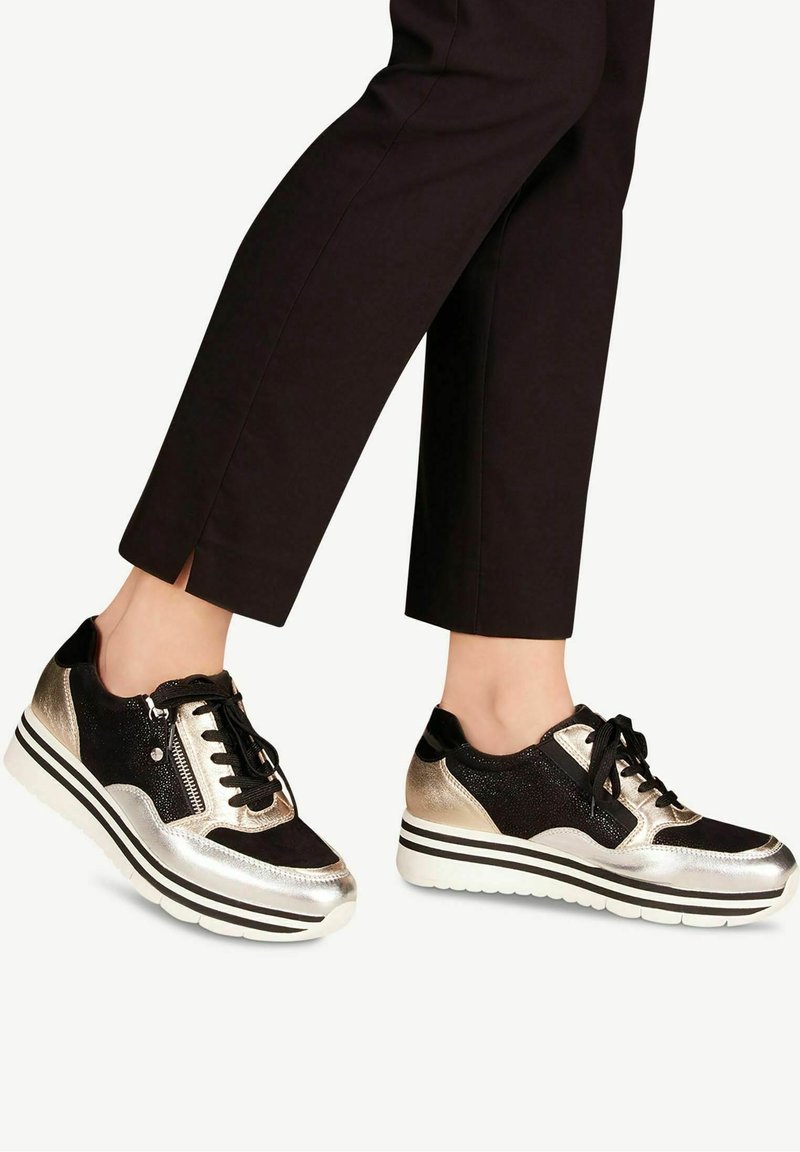 Tamaris Baskets basses - mottled black