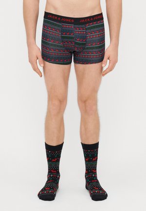 JACXMAS REINDEER GIFTBOX SET - Apakšbikses - black