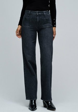 TRUE - Wide Leg - schwarz