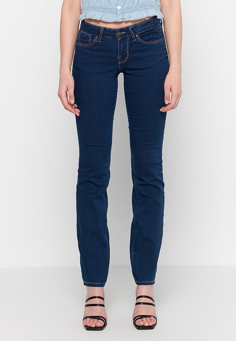 Guess Straight leg jeans donkerblauw