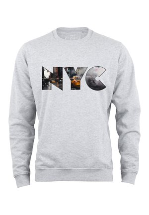 SKYLINE NEW YORK-WELTENBUMMLER KOLLEKTION - Sweatshirt - grau melange