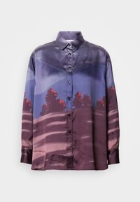 Skjortebluse - purple nidus