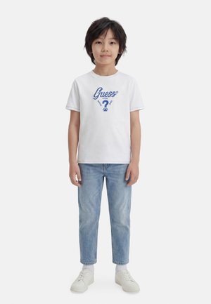 JUNIOR OVERSIZE UNISEX - T-shirt imprimé - pure white