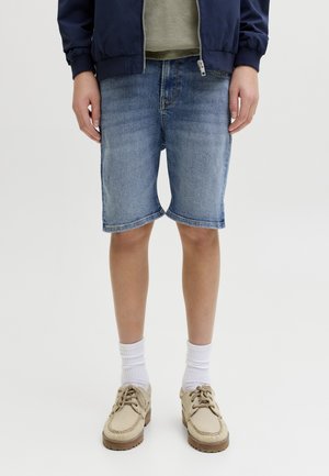 Jack & Jones Junior JJIRICK JJORIGINAL - Farkkushortsit - blue denim