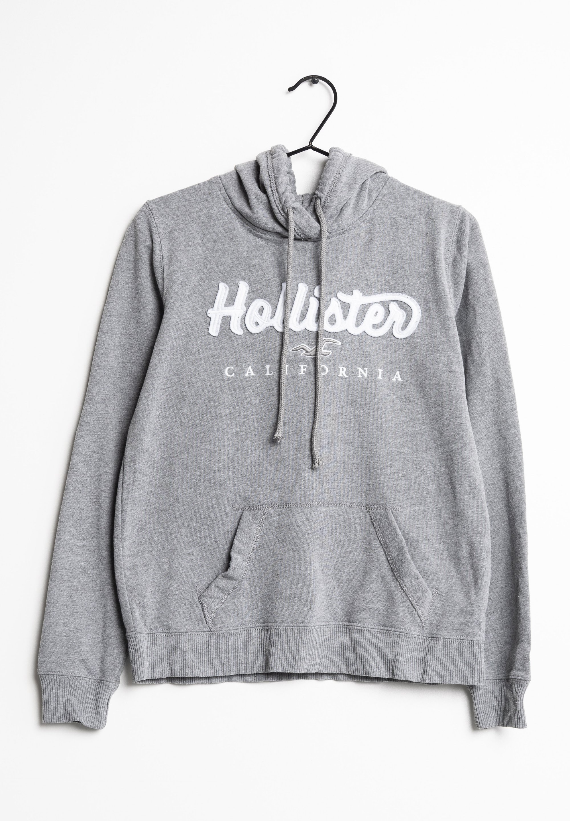 Hollister Hoodie grey (Pre-owned) Zalando - Main Image