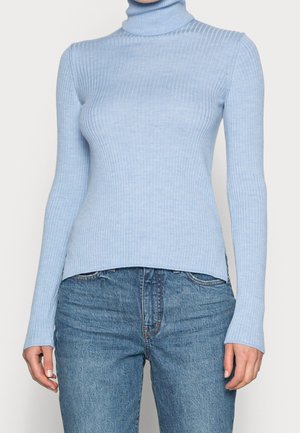 Strickpullover - light blue