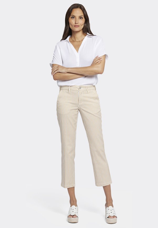 STRAIGHT LEG - Stoffhose - sunbird stripe