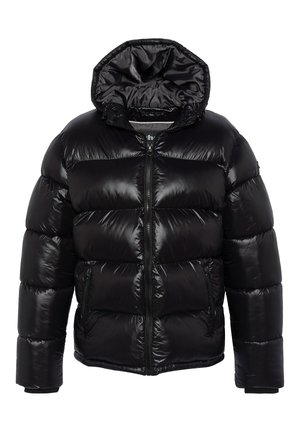 HOODED PUFFER - Giacca invernale - noir