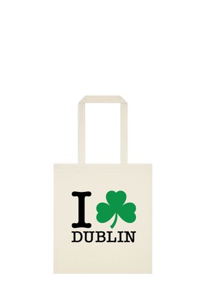I HEART DUBLIN SHAMROCK - Shopper - natural