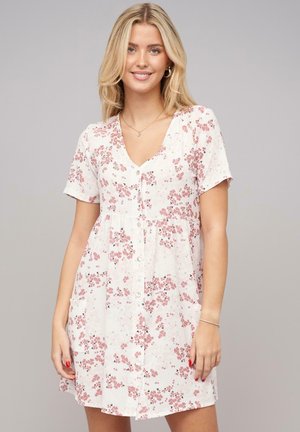 Cloud 5ive MIT KNOPFLEISTE 2-POCKET - Robe de jour - white