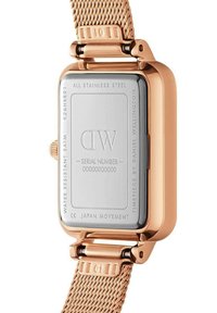 Daniel Wellington QUADRO PRESSED LUMINE  - Watch - rose gold-coloured