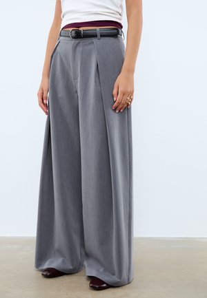 Stoffhose - dark grey