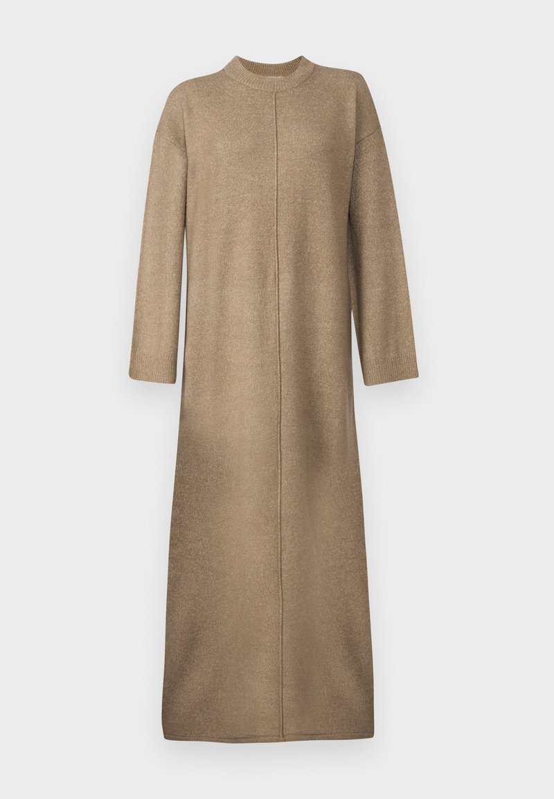 Vila Gebreide jurk bruin Vila Gebreide jurk bruin