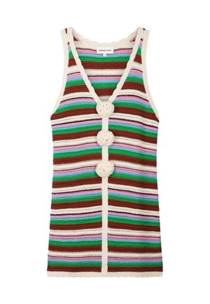 Fabienne Chapot, PAULINA MULTICOLOUR DRESS - Gebreide jurk - multi