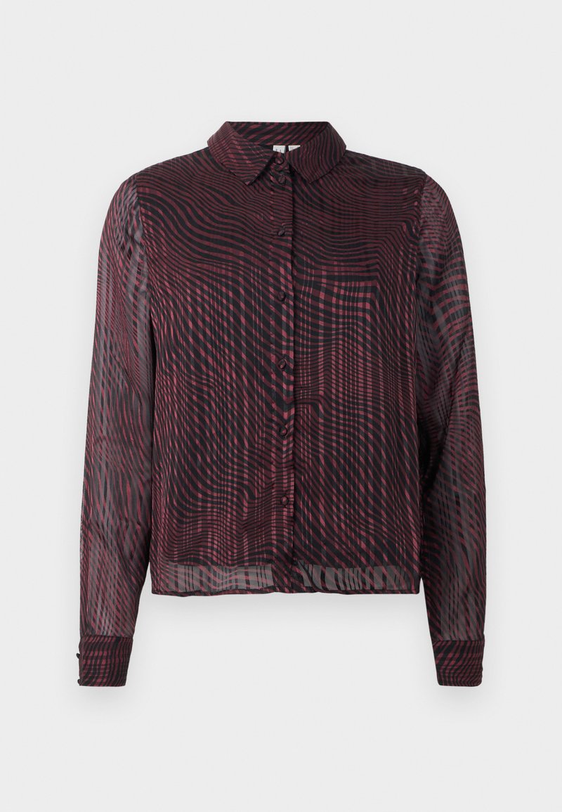 Vero Moda Overhemdblouse bordeauxrood