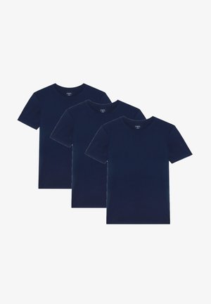Yamamay DAILY 3 MULTIPACK - Camiseta básica - dark blue (plain)
