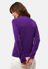 Just Cashmere Strickpullover - violet
